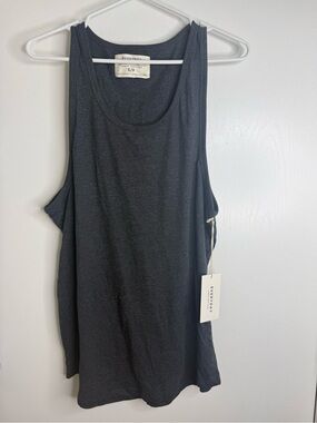 NWT Men's Urban Heritage Charcoal Scoop Neck Tank Top Small